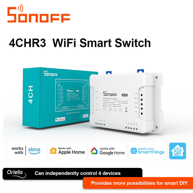 Smart Home Yourself - SONOFF Upgrade Your Home with 4CHR3