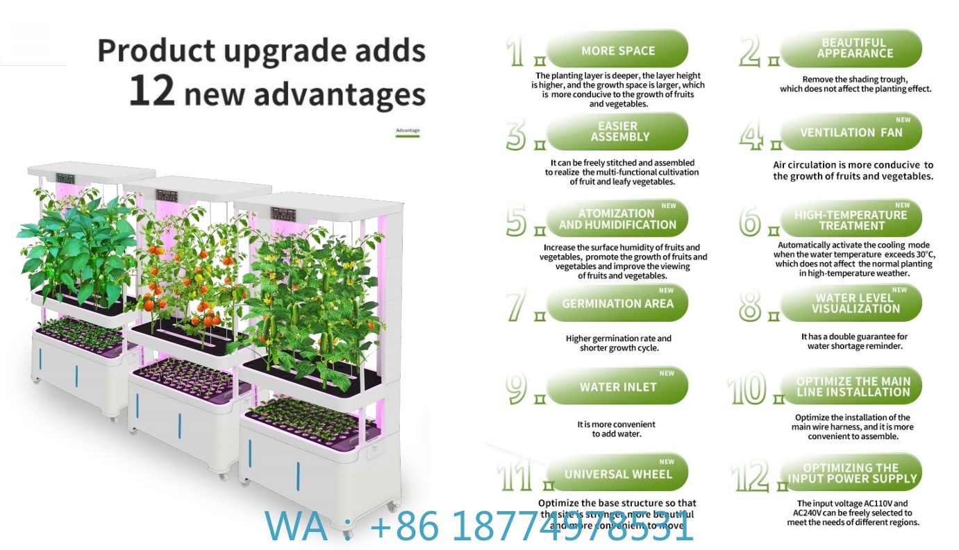 Smart Home System - Machine Indoor Smart Hydroponic Growing SystemFactory