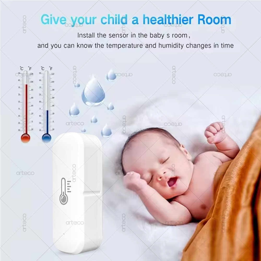 Zigbee Temperature And Humidit - Smart Home Tablet incelemesi ve fiyatı