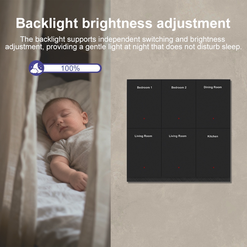 Manhot DIY Name Switch Zigbee  - Smart Home Display incelemesi ve fiyatı