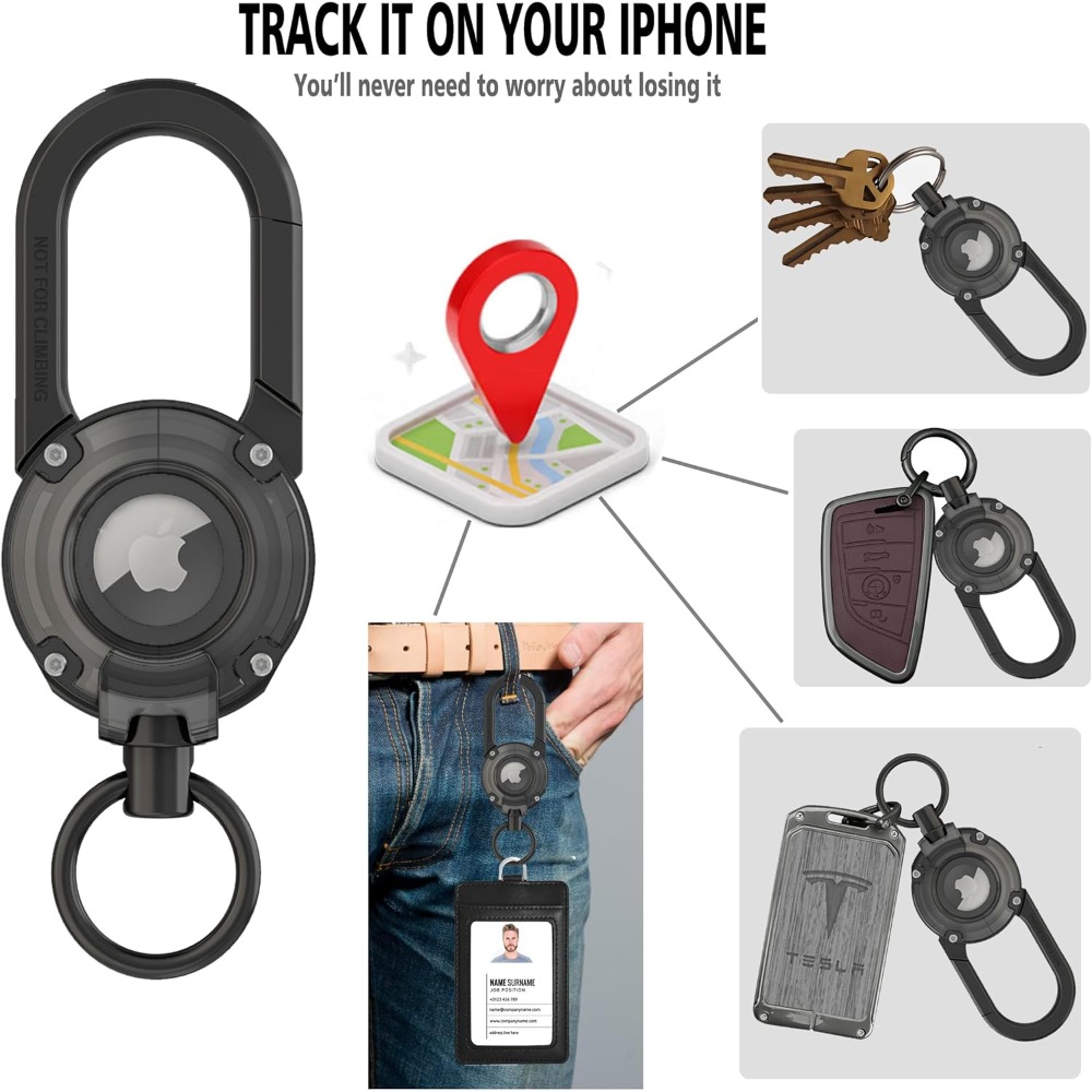 For AirTag Holder Keychain,All - Smart Home Group incelemesi ve fiyatı
