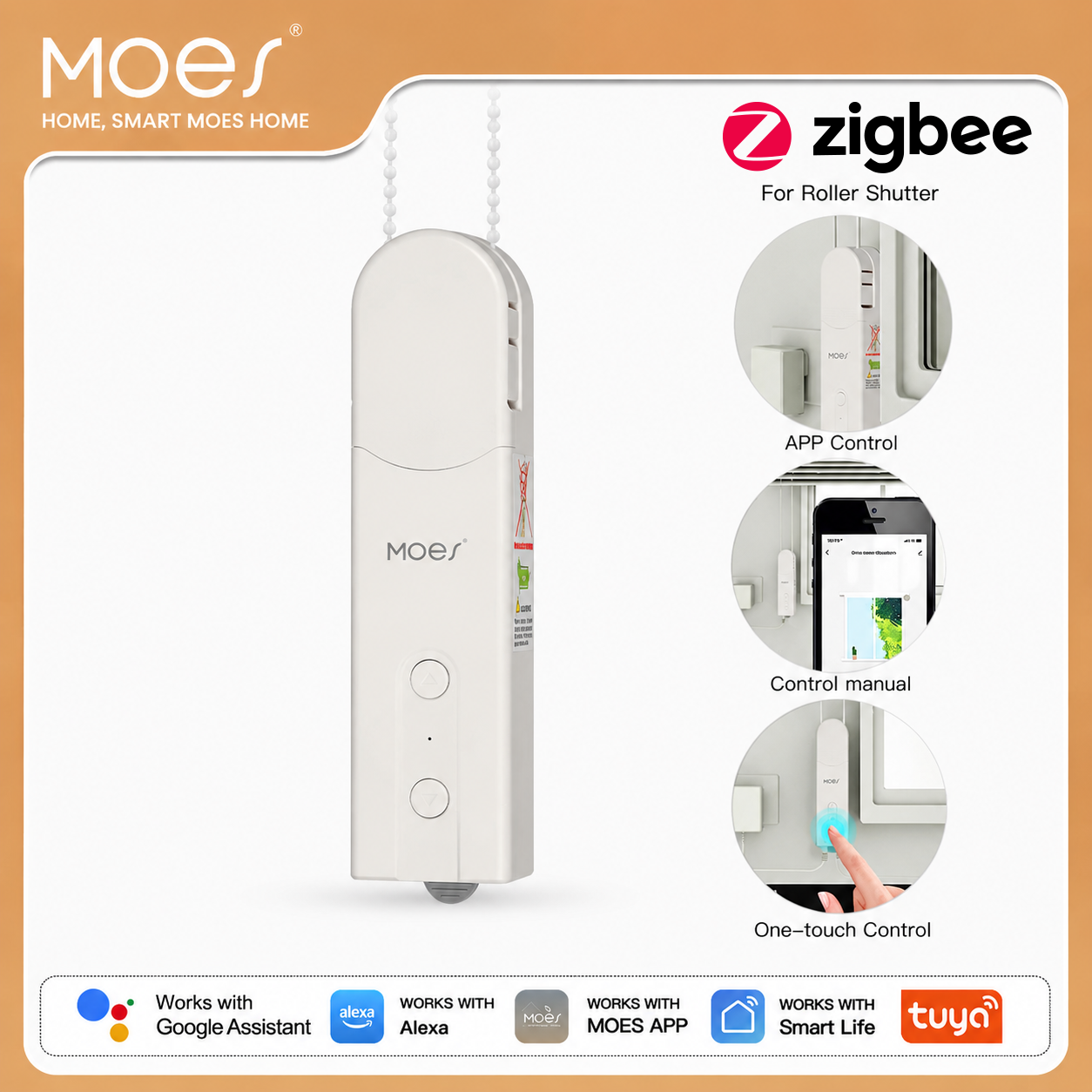 MOES ZigBee Smart DIY Motorize - Curtain Motor incelemesi ve fiyatı