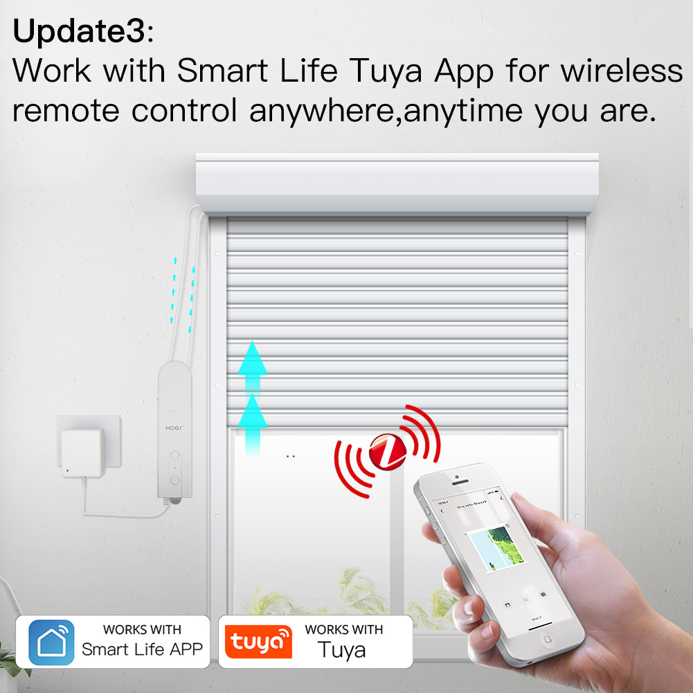MOES ZigBee Smart DIY Motorize - Curtain Motor incelemesi ve fiyatı