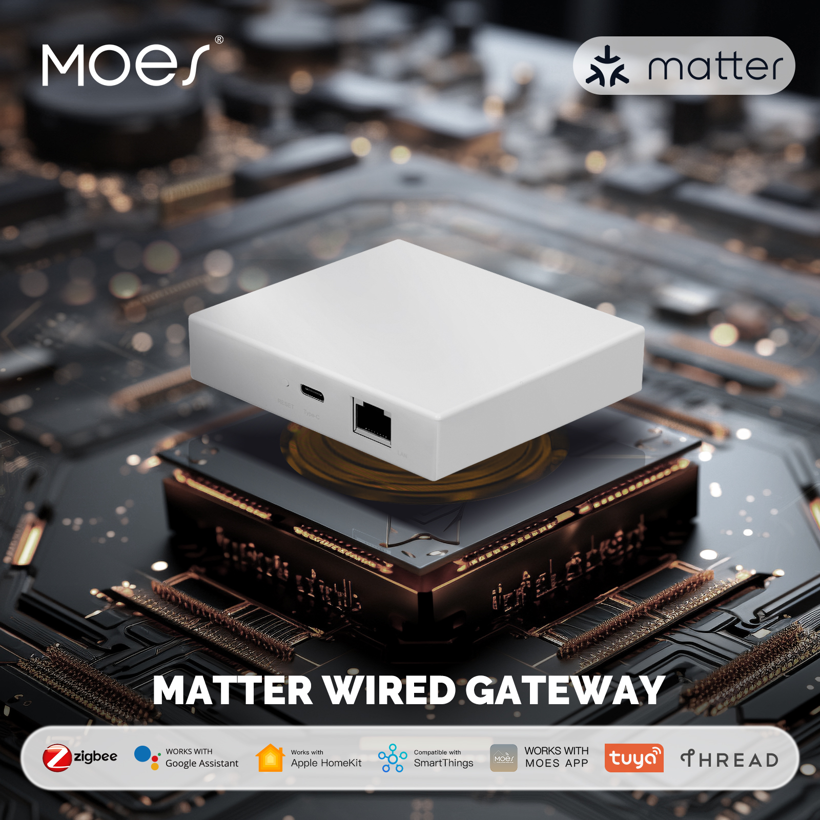 MOES Tuya Zigbee Matter Thread - Smart Home Group incelemesi ve fiyatı