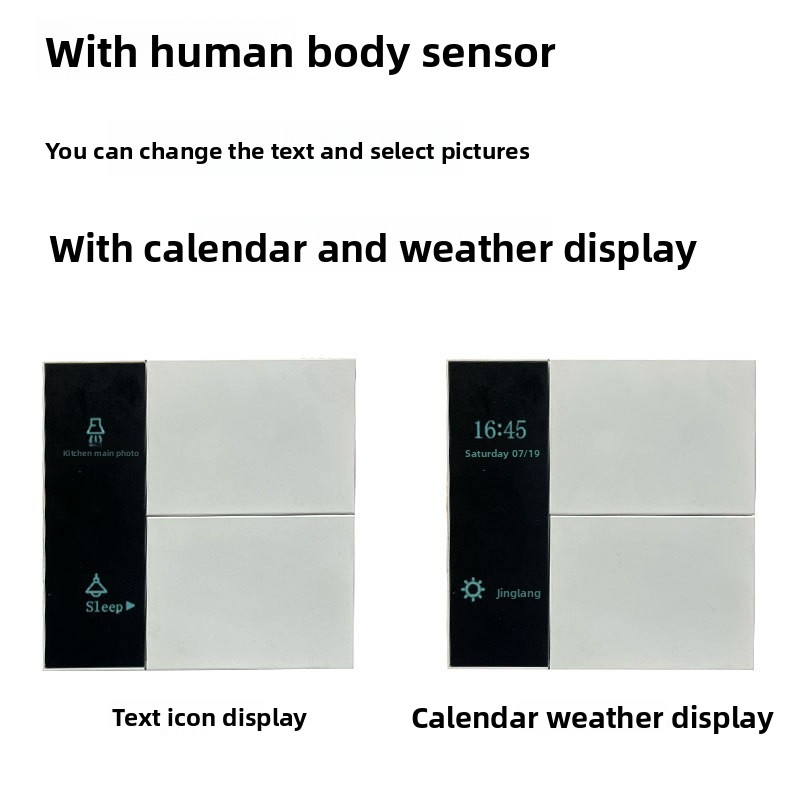 Tuya Smart Screen Display Swit - Smart Home System incelemesi ve fiyatı