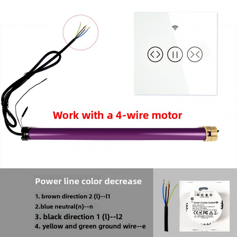 WiFi Curtain Switch - Tuya App - Curtain Motor incelemesi ve fiyatı