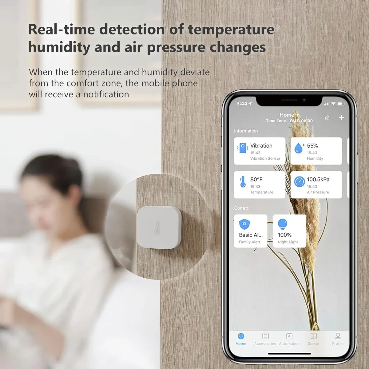 Aqara Temperature Sensor Zigbe - Smart Home Group incelemesi ve fiyatı