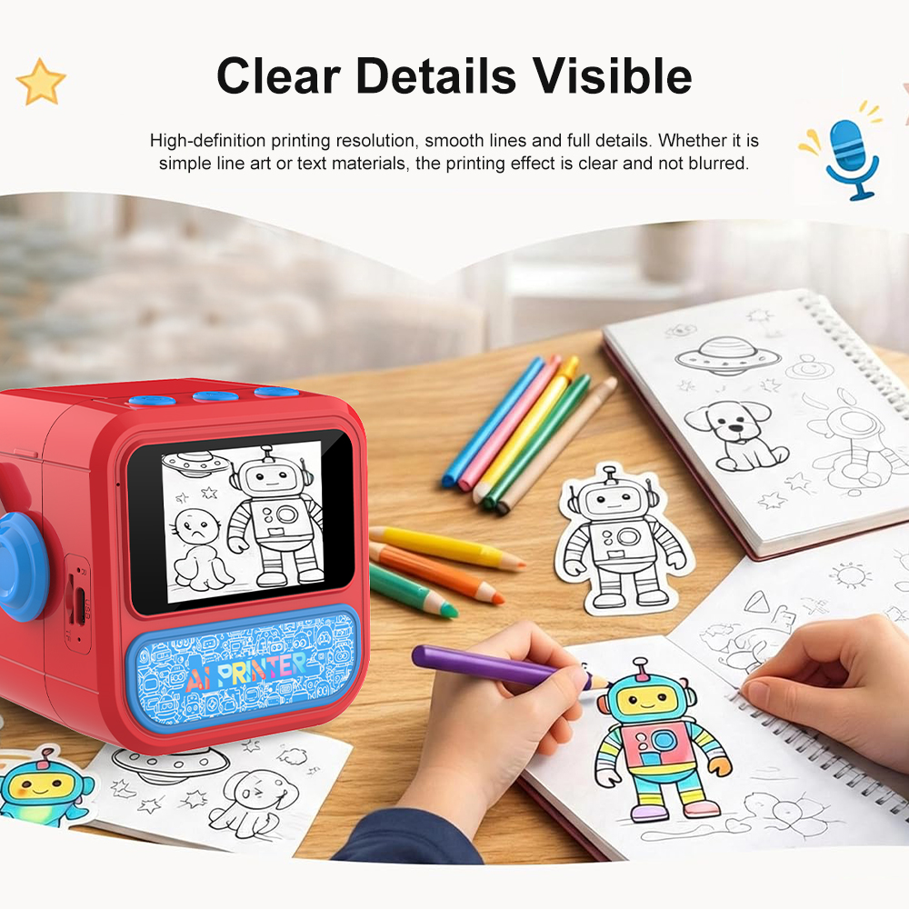 Smart AI Voice Mini Thermal Pr - Smart Home Display incelemesi ve fiyatı
