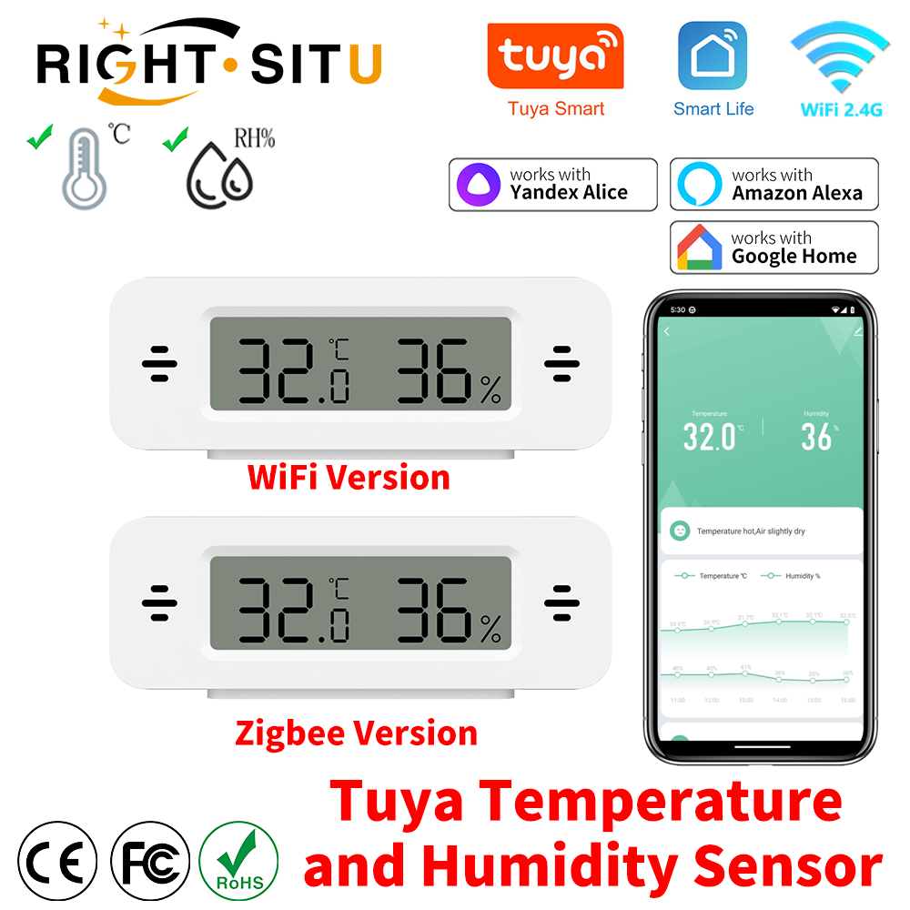 Tuya WiFi Zigbee Mini Temperat - Smart Home Tablet incelemesi ve fiyatı