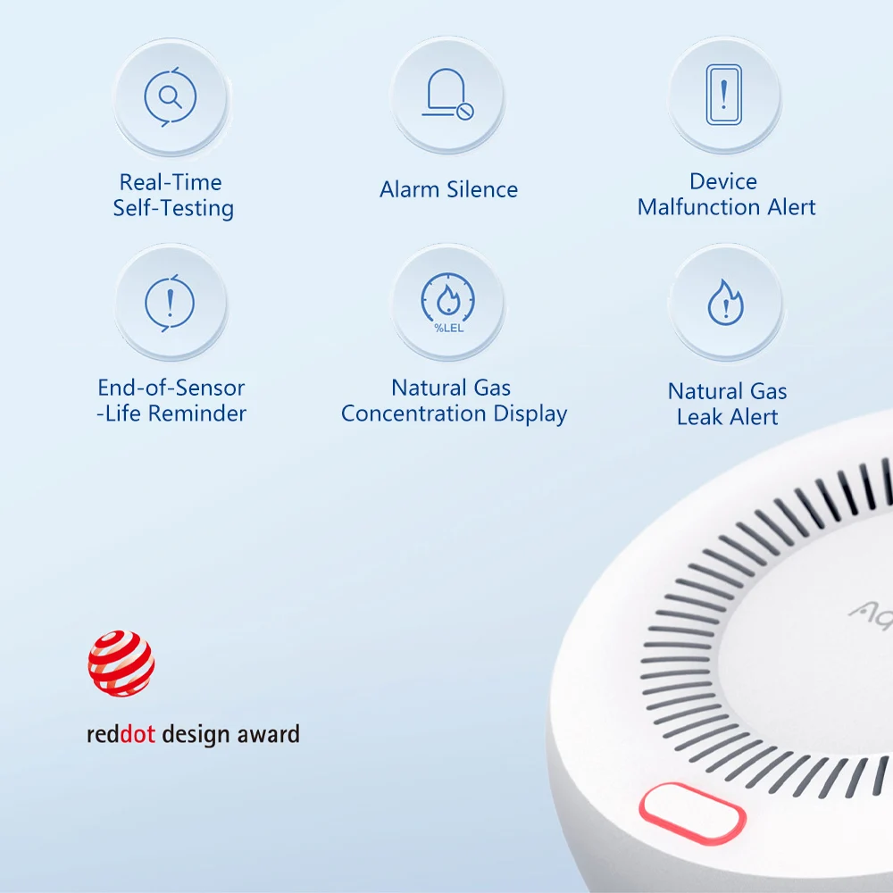 Aqara Natural Gas Detector Sma - Smart Home Group incelemesi ve fiyatı