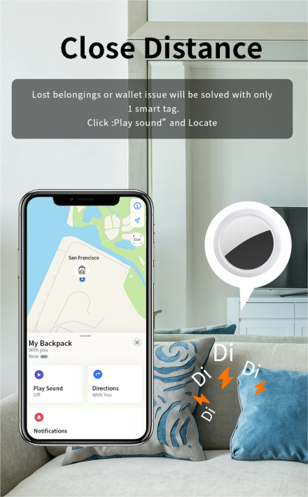 JSPTEC Airtag Bluetooth GPS Tr - Smart Home Group incelemesi ve fiyatı