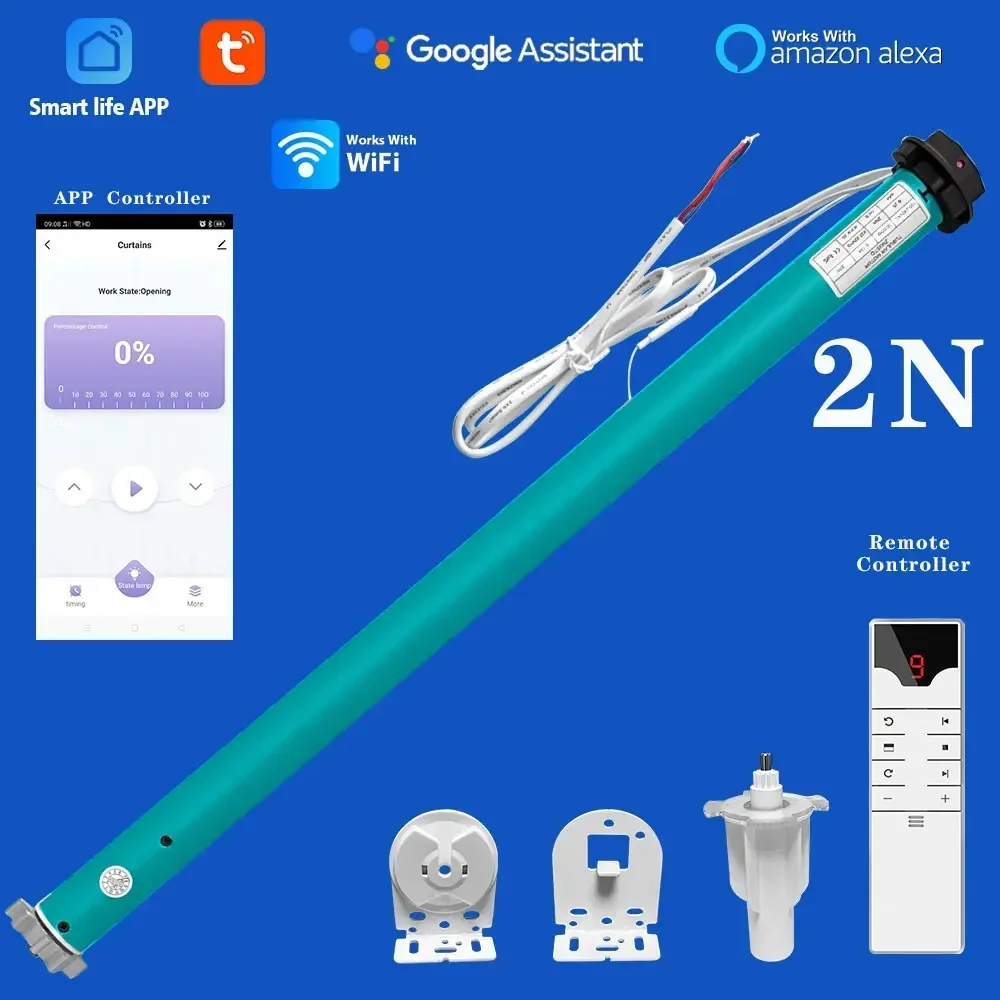 SZMYQ 25mm 2N Tuya Smart Curta - Smart Home System incelemesi ve fiyatı