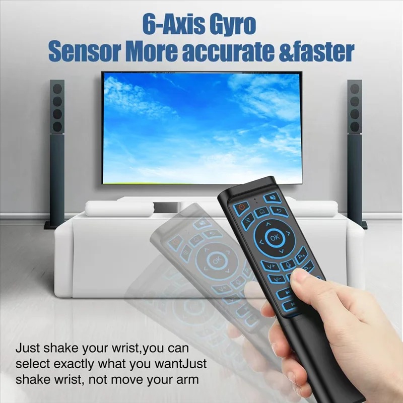 Air Mouse Remote Control Gyros - Smart Home Keyboard incelemesi ve fiyatı