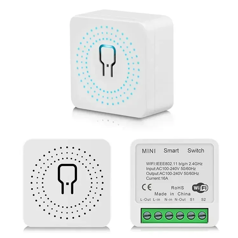16A Tuya WiFi Smart Switch 2-w - Smart Home Energy incelemesi ve fiyatı