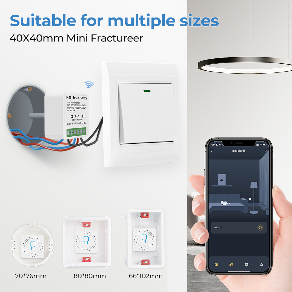 16A Tuya WiFi Smart Switch 2-w - Smart Home Energy incelemesi ve fiyatı
