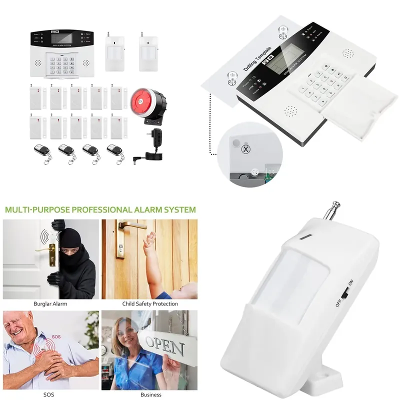 House Burglar Alarm Kit Auto D - Smart Home System incelemesi ve fiyatı