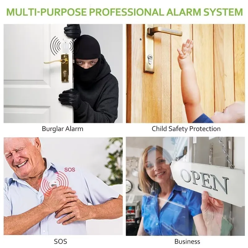 House Burglar Alarm Kit Auto D - Smart Home System incelemesi ve fiyatı