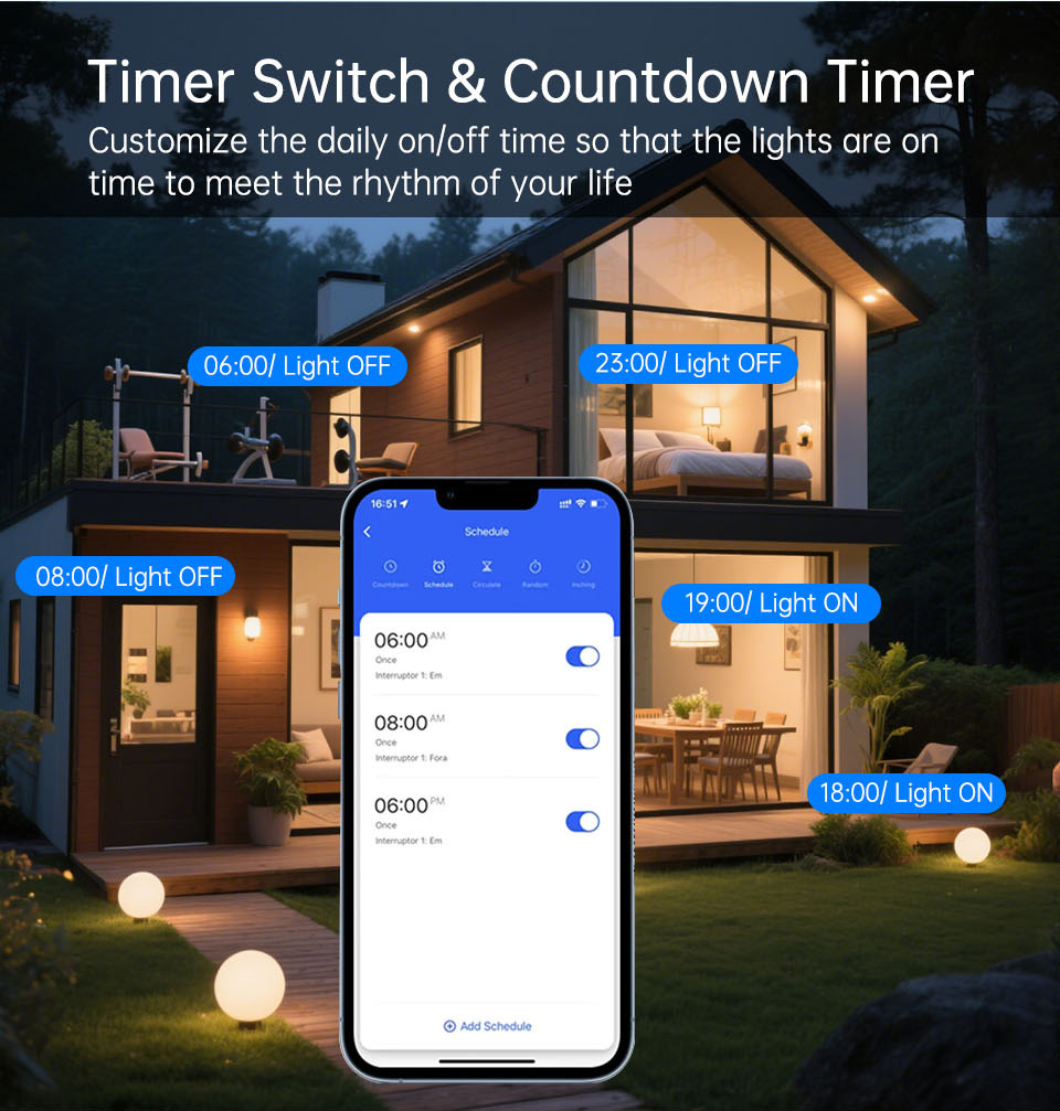 WiFi RF 433mhz Touch Wall Ligh - Smart Home System incelemesi ve fiyatı