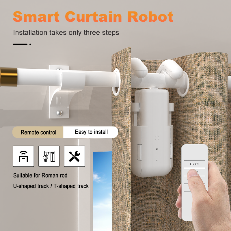 Smart Curtain Motor with Remot - Curtain Motor incelemesi ve fiyatı
