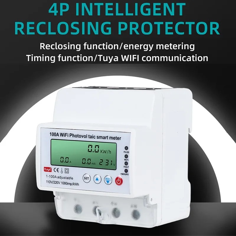 4P 1-100A WiFi Photovoltaic Sm - Smart Home Energy incelemesi ve fiyatı