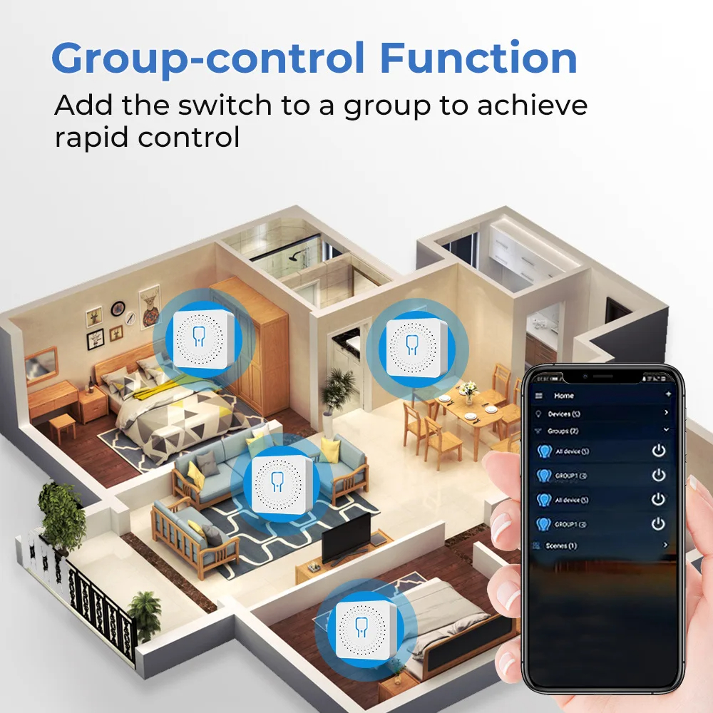 For Tuya Mini Smart WiFi Switc - Smart Home System incelemesi ve fiyatı