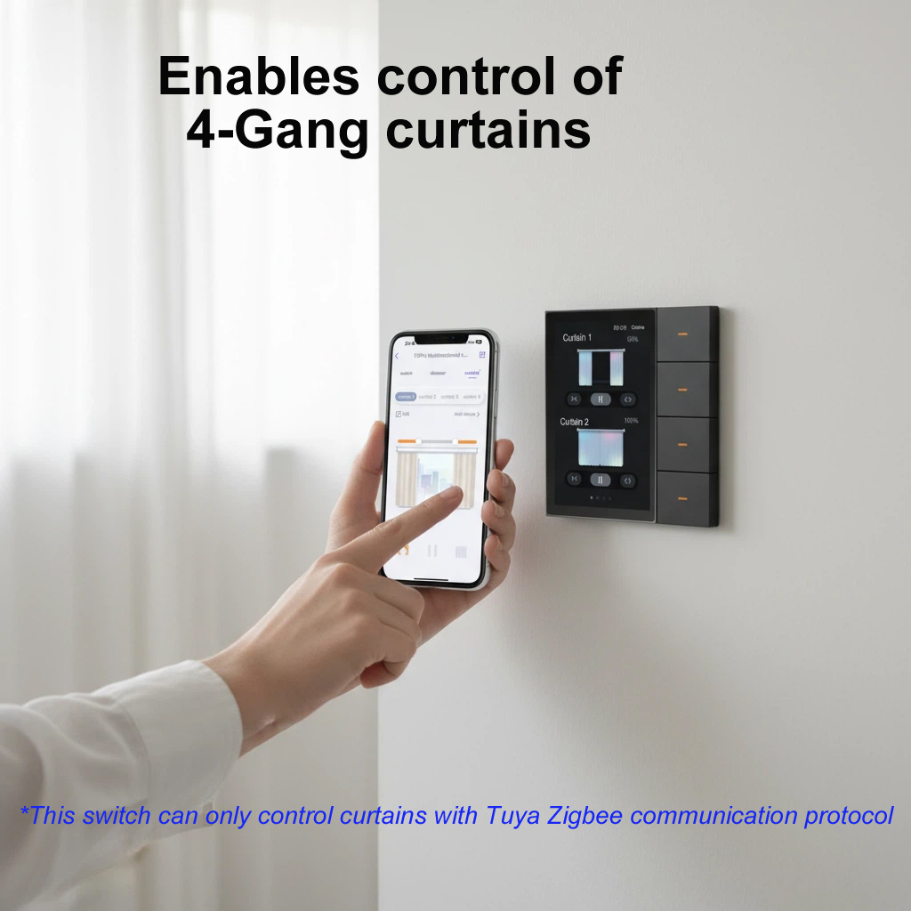 F3-pro Tuya Smart Panel ZigBee - Smart Home System incelemesi ve fiyatı