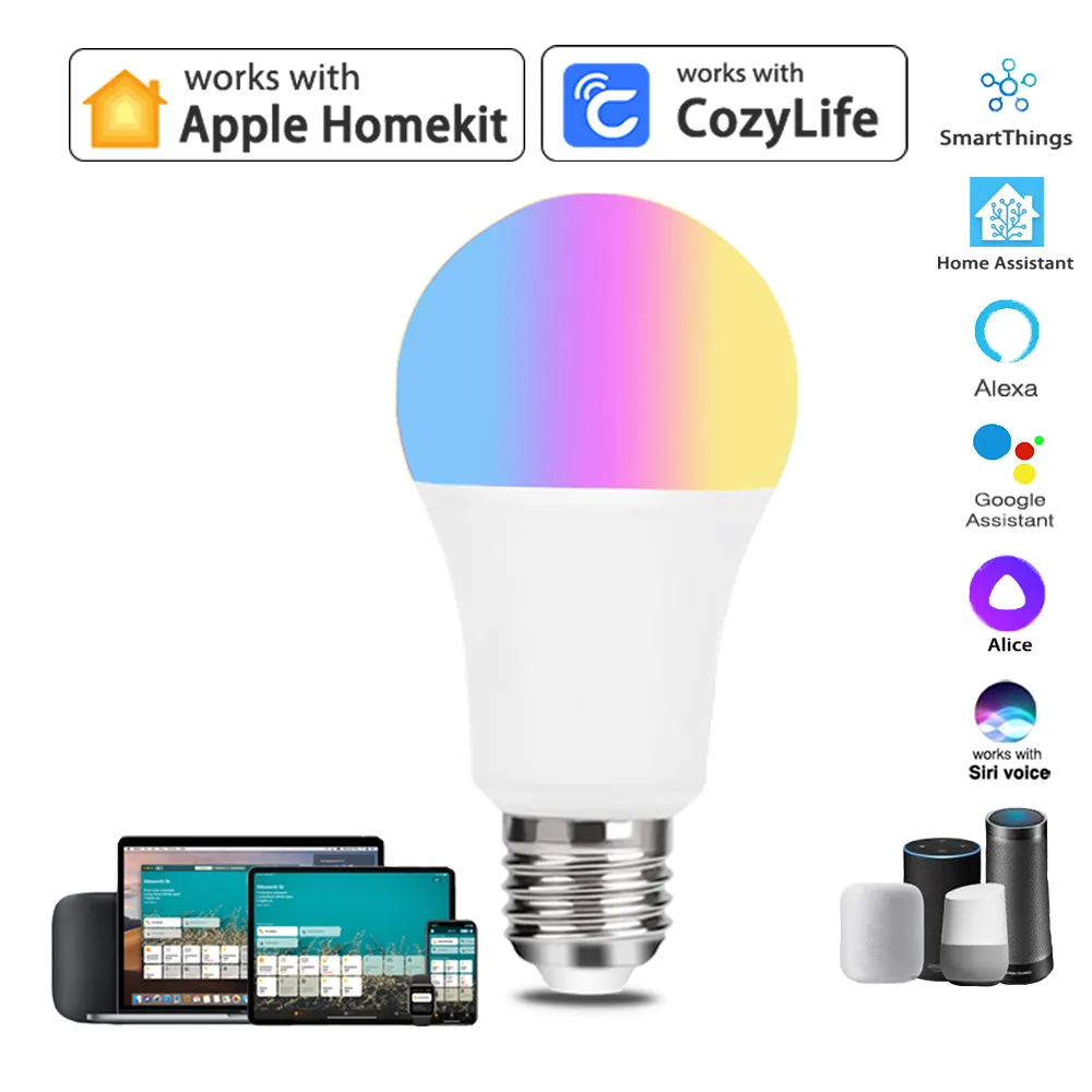 9W WiFi Homekit Light Lamp E27 - Smart Home Group incelemesi ve fiyatı