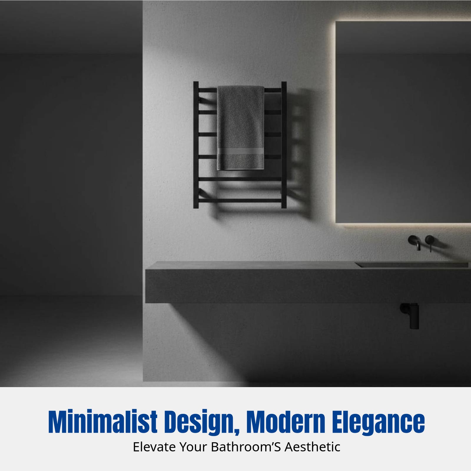 Smart Electric Towel Rack, Hea - Smart Home Display incelemesi ve fiyatı