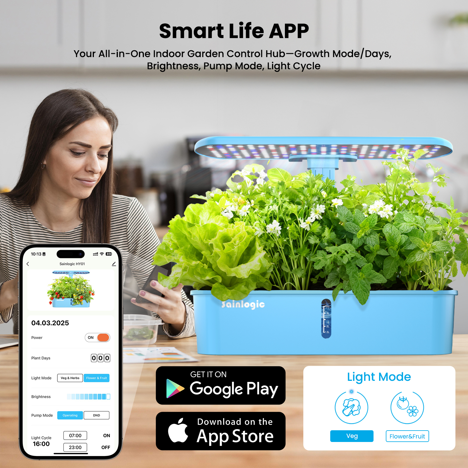 Smart Hydroponics Growing Syst - Smart Home System incelemesi ve fiyatı