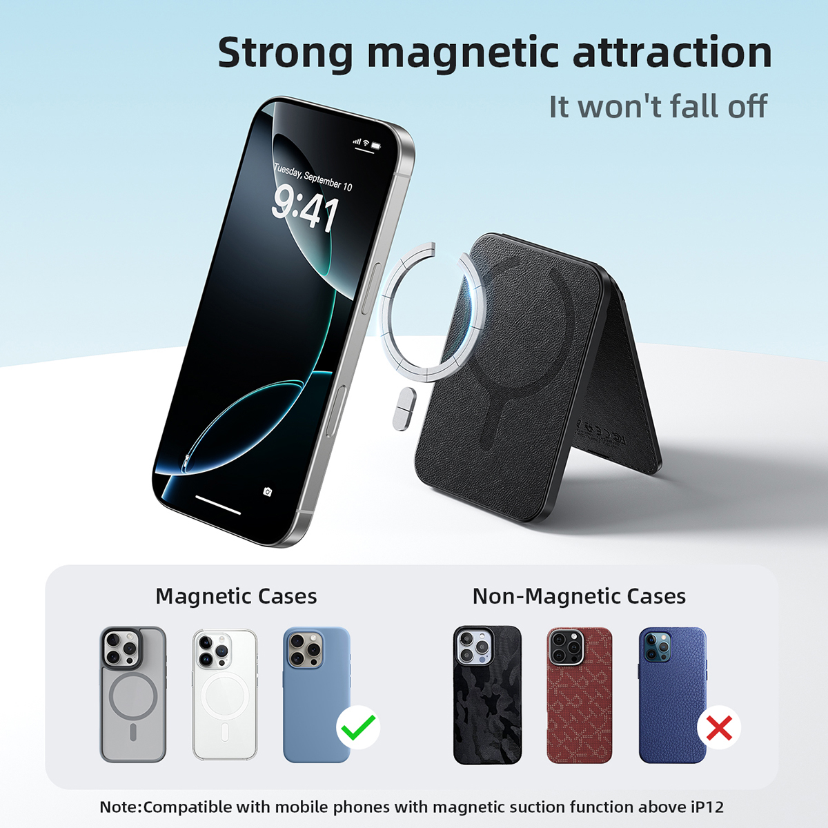 HOCO E91I Magnetic ID Card Hol - Smart Home Group incelemesi ve fiyatı