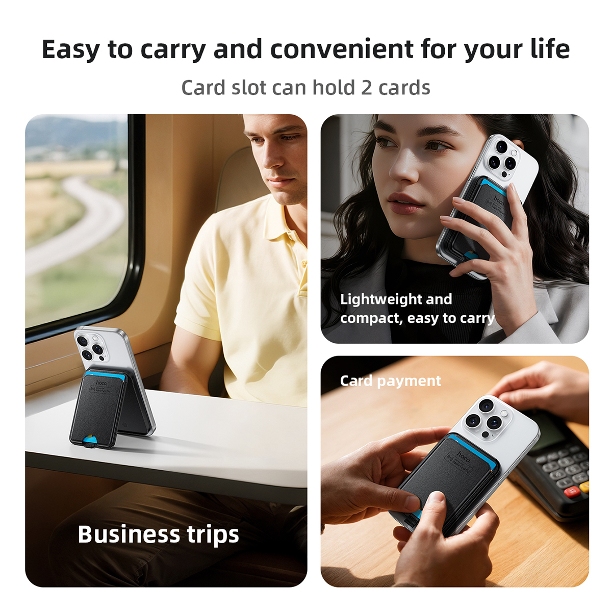 HOCO E91I Magnetic ID Card Hol - Smart Home Group incelemesi ve fiyatı