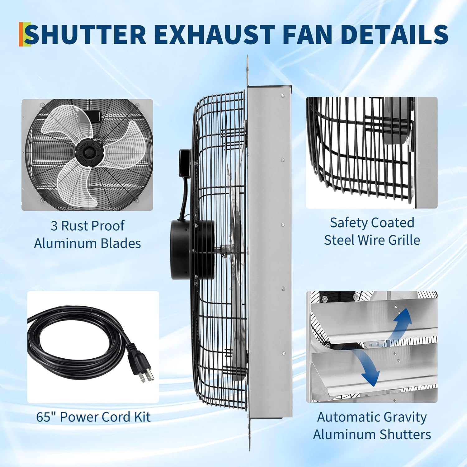 High-Performance Wall Exhaust  - Curtain Motor incelemesi ve fiyatı