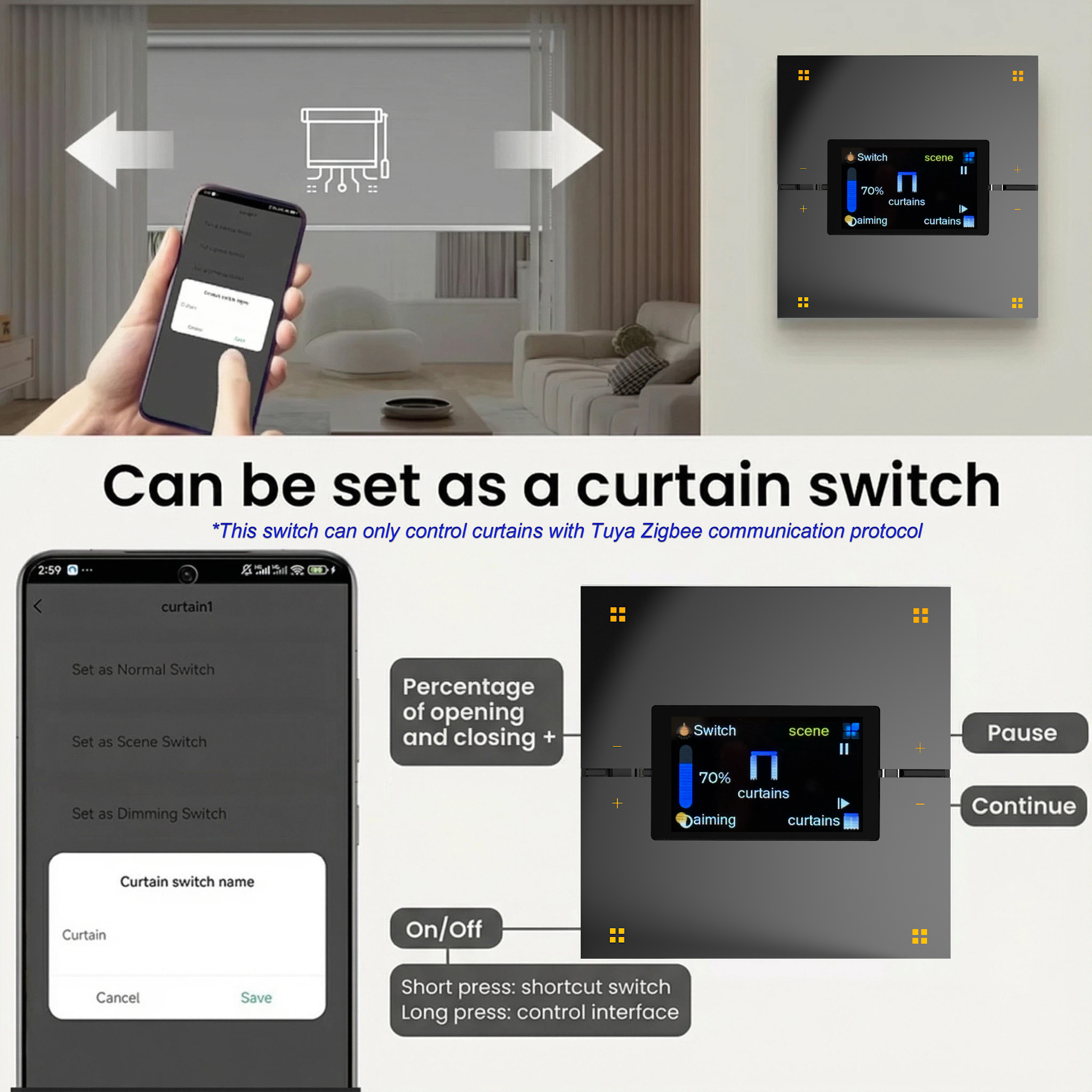 M9 Pro 8-Button UK Tuya Smart  - Smart Home Display incelemesi ve fiyatı