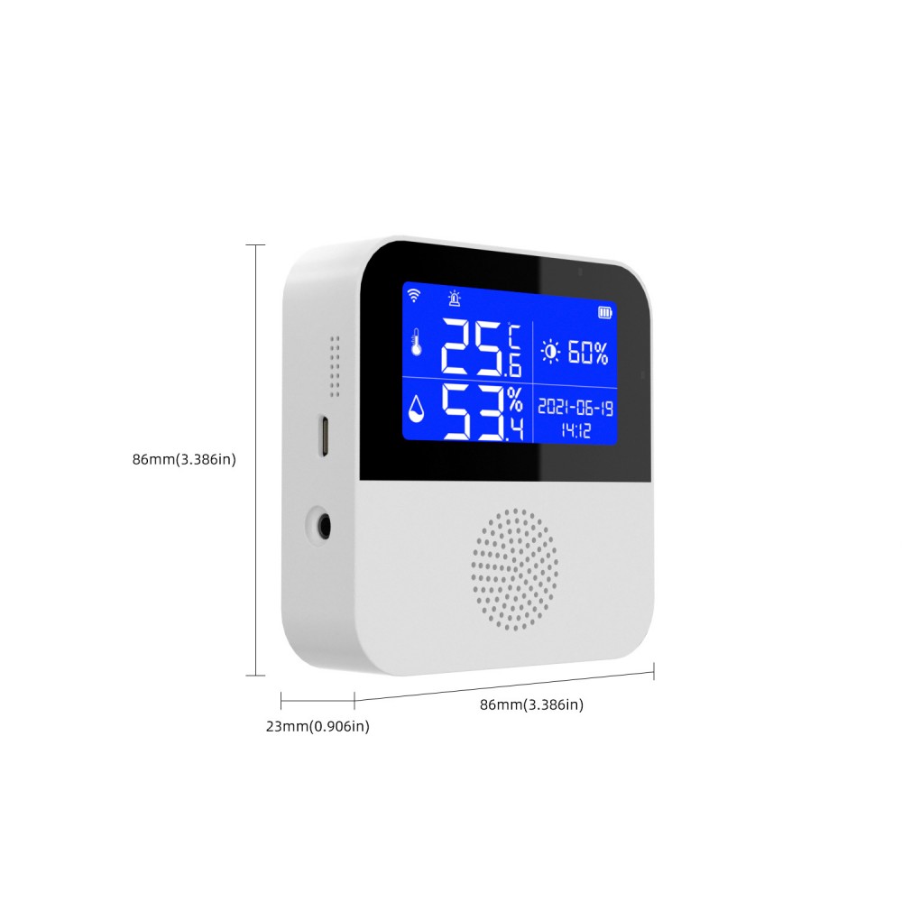 Tuya Smart WiFi Temperature &  - Smart Home Display incelemesi ve fiyatı