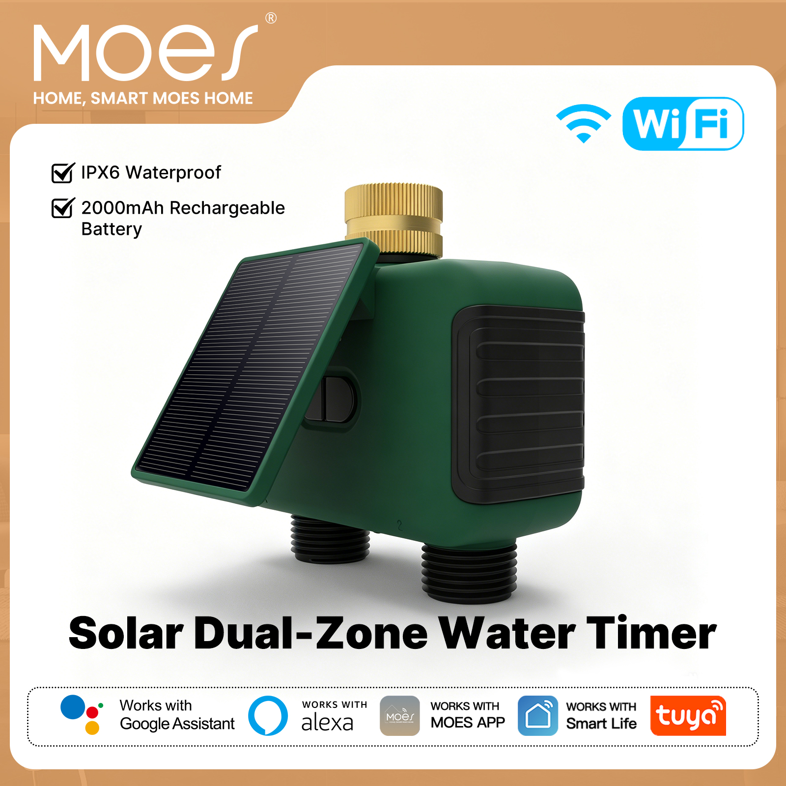 MOES Tuya WiFi Smart Solar Dua - Smart Home Energy incelemesi ve fiyatı
