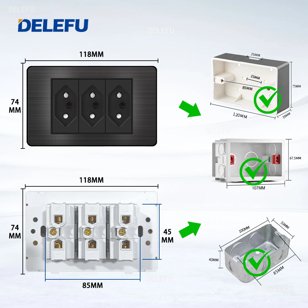 DELEFU- Stainless steel black  - Smart Home News incelemesi ve fiyatı