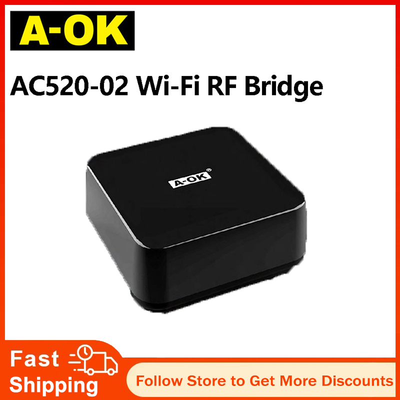A-OK AC520-02 Wifi Bridge RF B - Curtain Motor incelemesi ve fiyatı