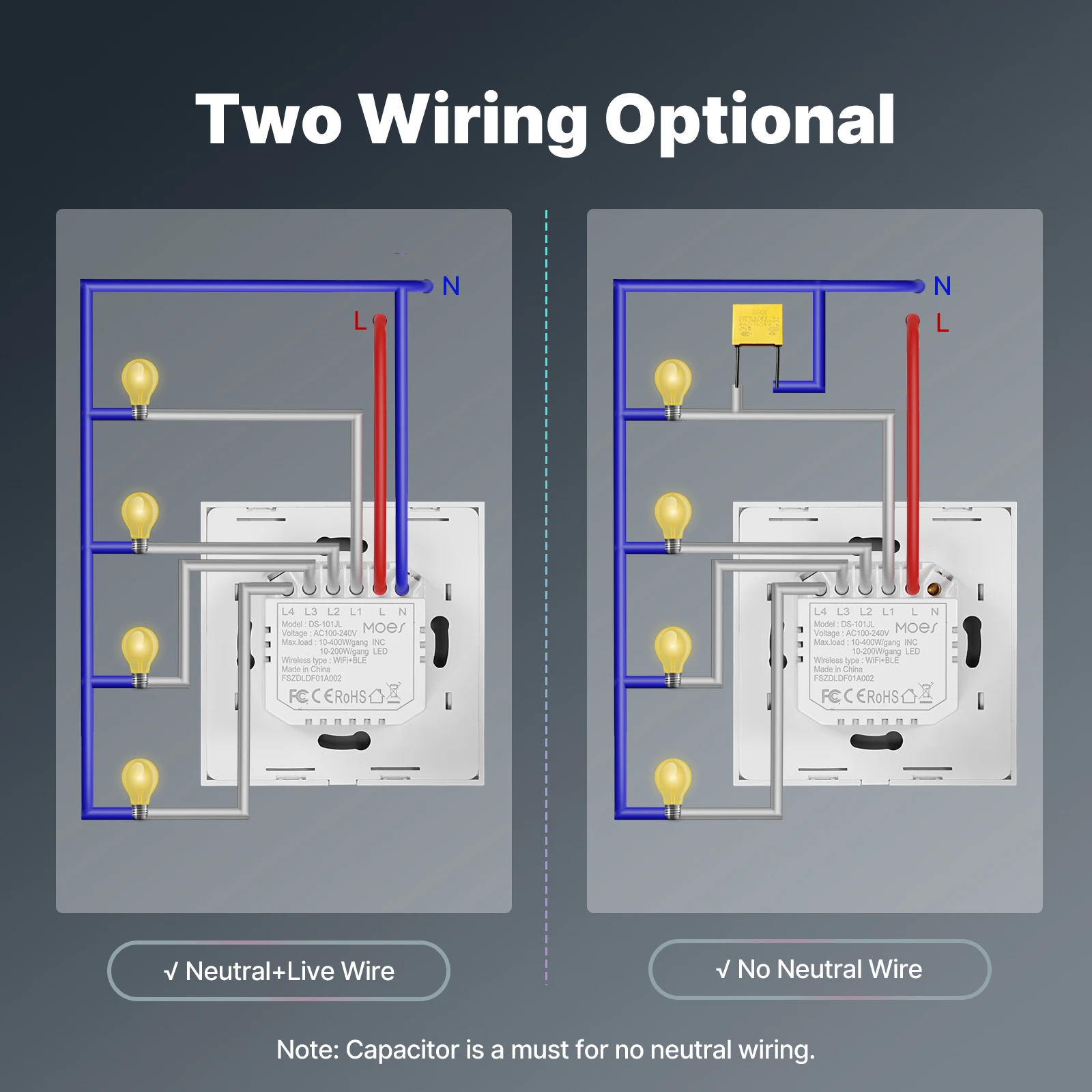 Tuya WiFi Smart Light Switch G - Smart Home System incelemesi ve fiyatı
