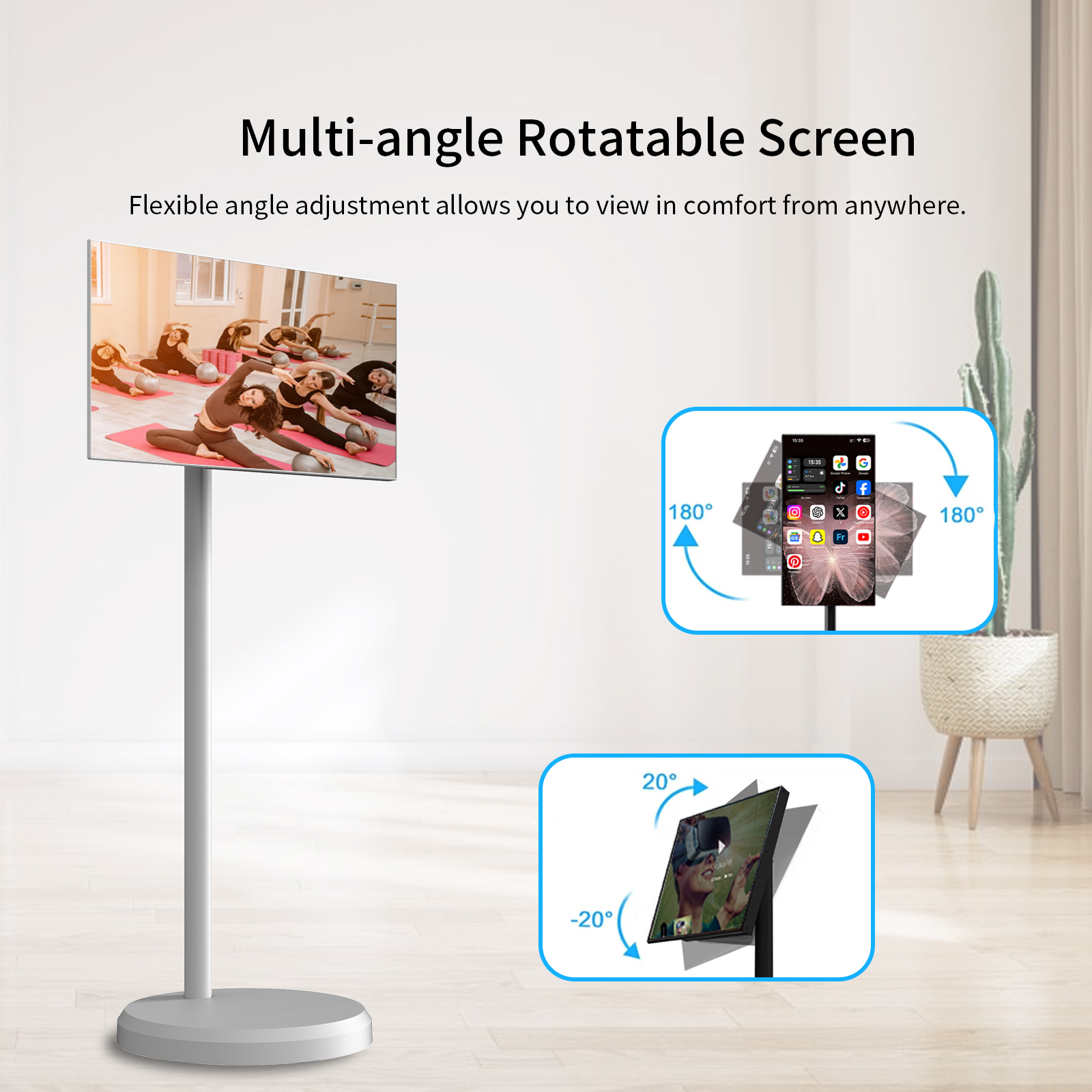 21.5 24 27 32 Inch HD Android  - Smart Home Display incelemesi ve fiyatı