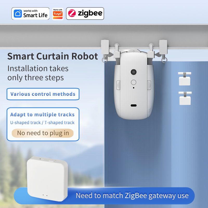 Zigbee Smart Curtain Driver Ro - Curtain Motor incelemesi ve fiyatı