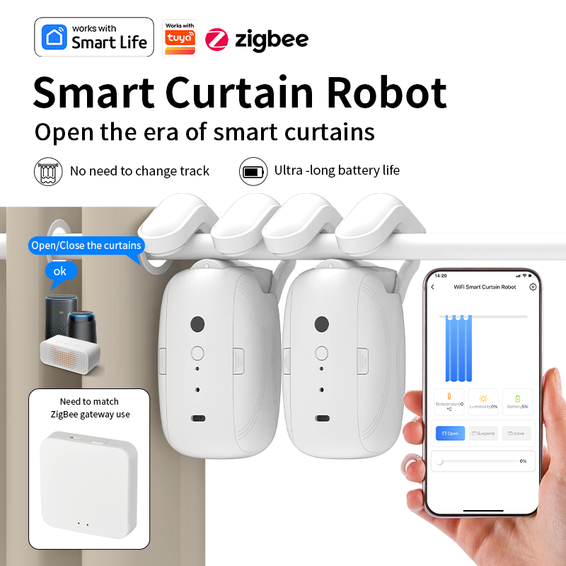 Zigbee Smart Curtain Driver Ro - Curtain Motor incelemesi ve fiyatı