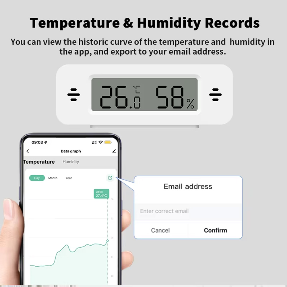 Tuya Zigbee WiFi Mini Temp & H - Smart Home Tablet incelemesi ve fiyatı