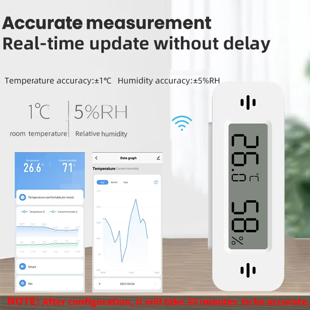 Tuya Zigbee WiFi Mini Temp & H - Smart Home Tablet incelemesi ve fiyatı