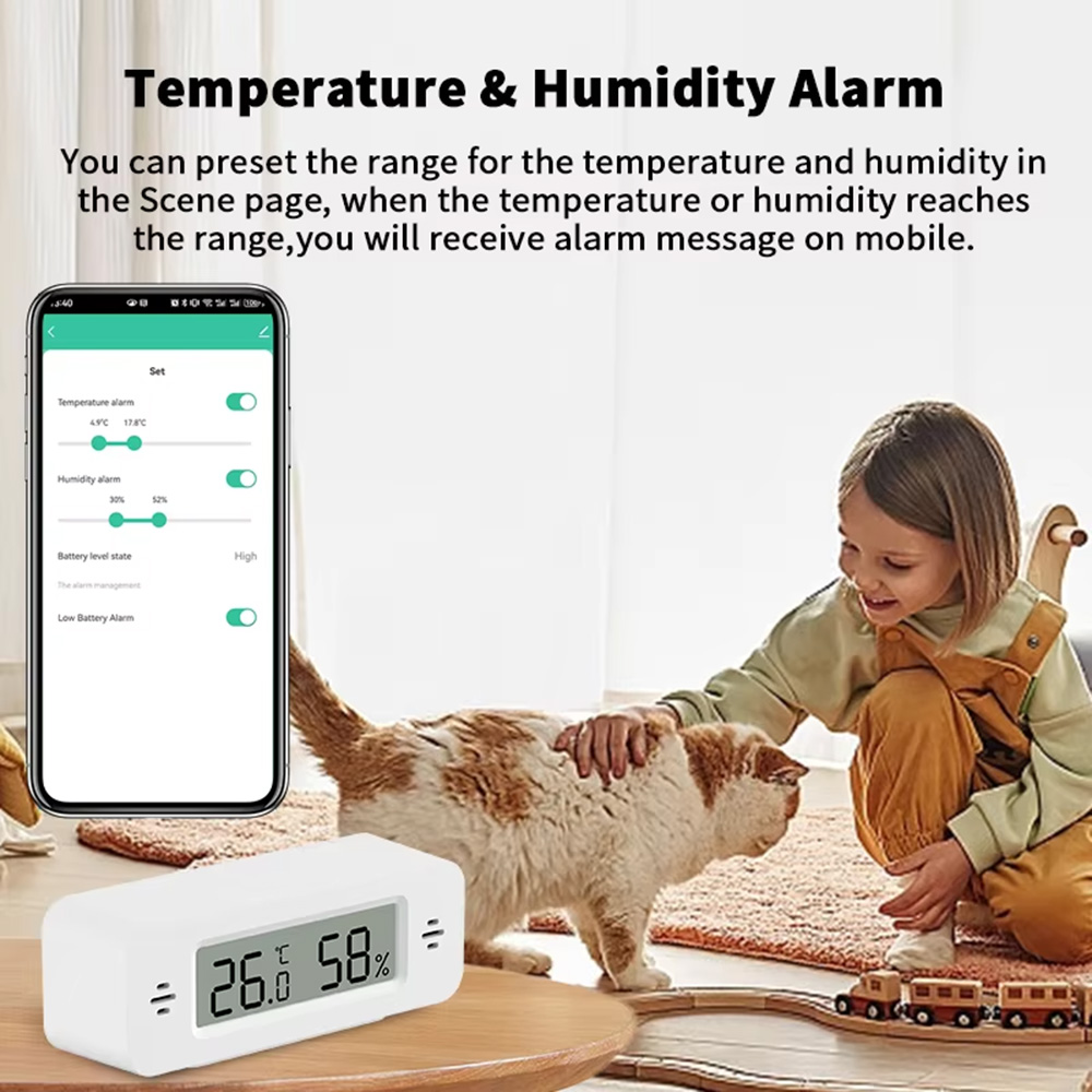 Tuya Zigbee WiFi Mini Temp & H - Smart Home Tablet incelemesi ve fiyatı