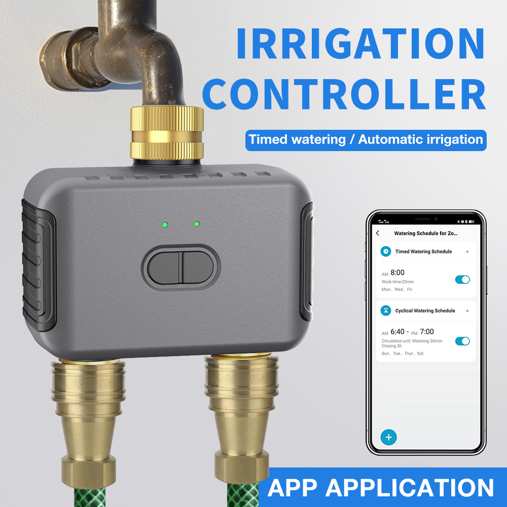 Tuya 2 Zone Watering Timer Gar - Smart Home System incelemesi ve fiyatı