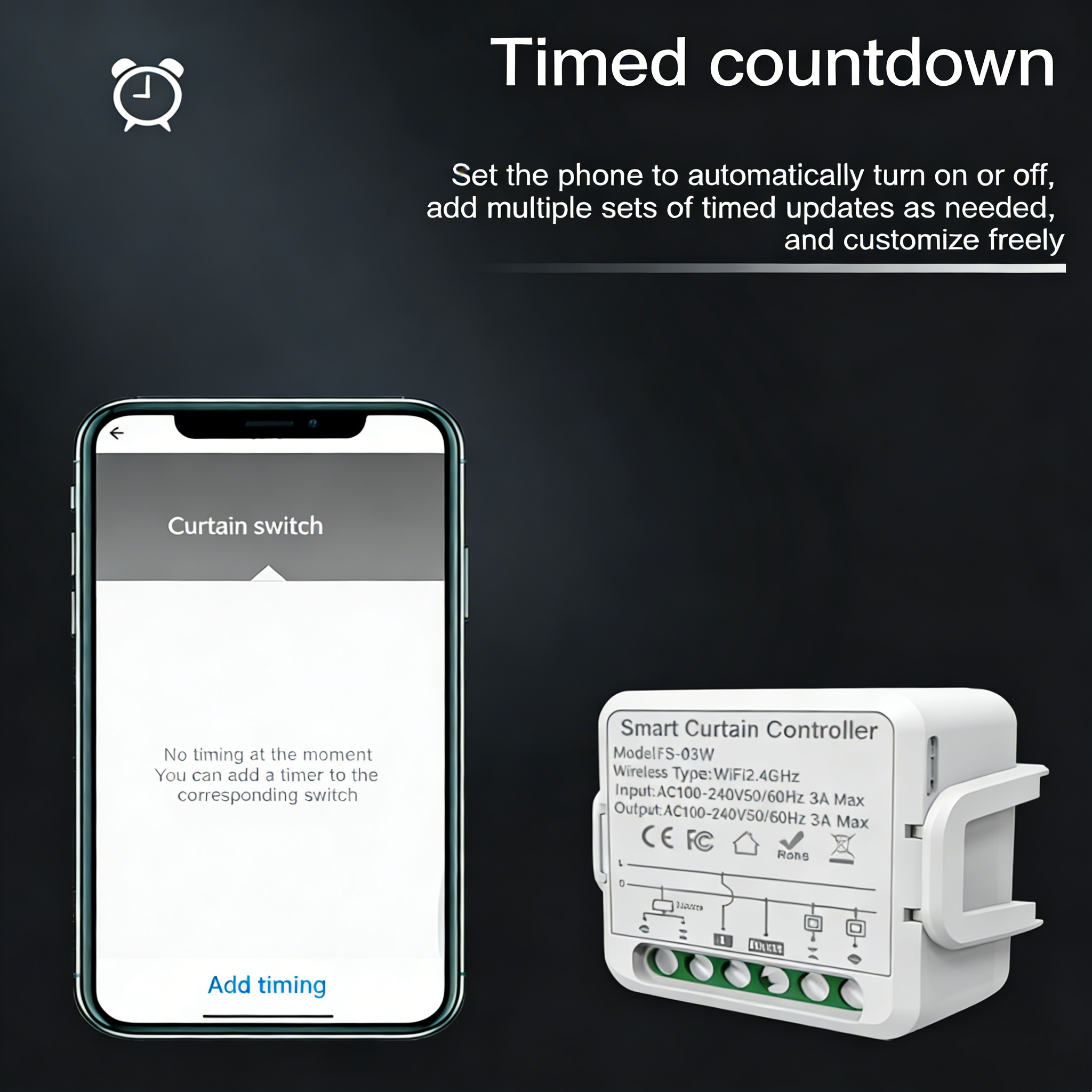 Tuya WiFi Curtain Switch Modul - Curtain Motor incelemesi ve fiyatı
